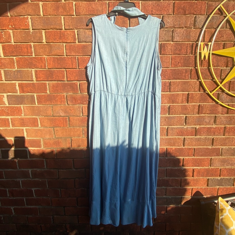 HighLow, Ruffle, Belted Dress